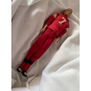 Vintage Ken Doll 1960s Mattel Red Football Outfit #7 Complete W/ Shoes & Accesso